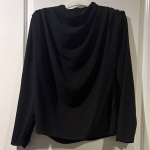 Zara Classic Black Blouse